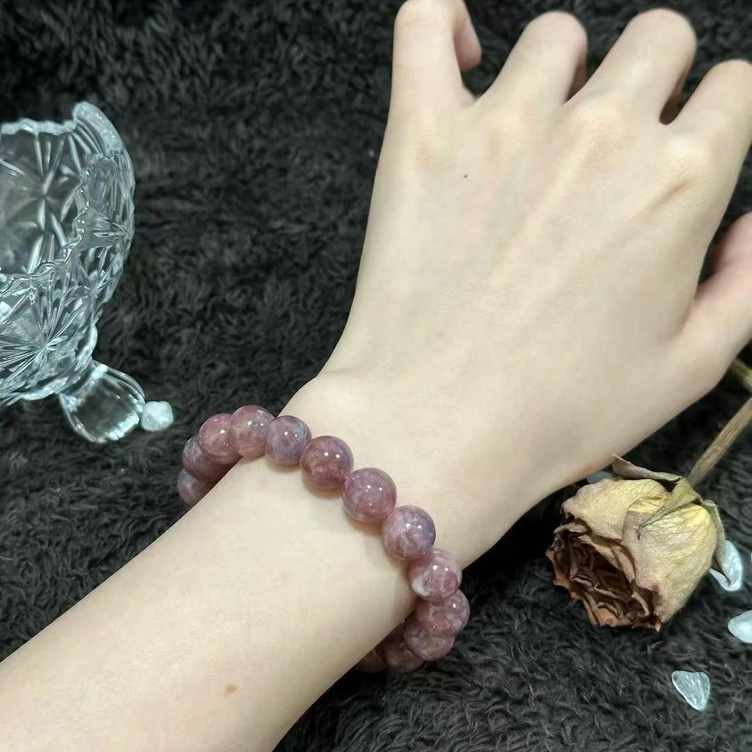 A梦珠宝-樱花祖母晶11mm成品手串diy