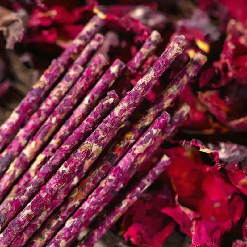 天然花瓣熏香茉莉花香玫瑰花桂花阿根廷线香薰衣草手搓香秘鲁圣木