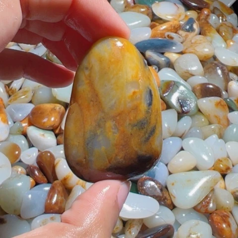 和田玉（糖玉）手链未镶嵌?***人