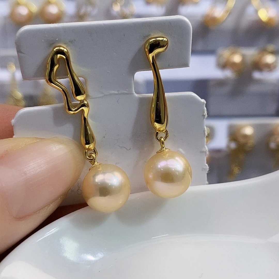 银S925镶嵌特价孤品库存正版珠宝淡水极光珍珠淡水珍珠