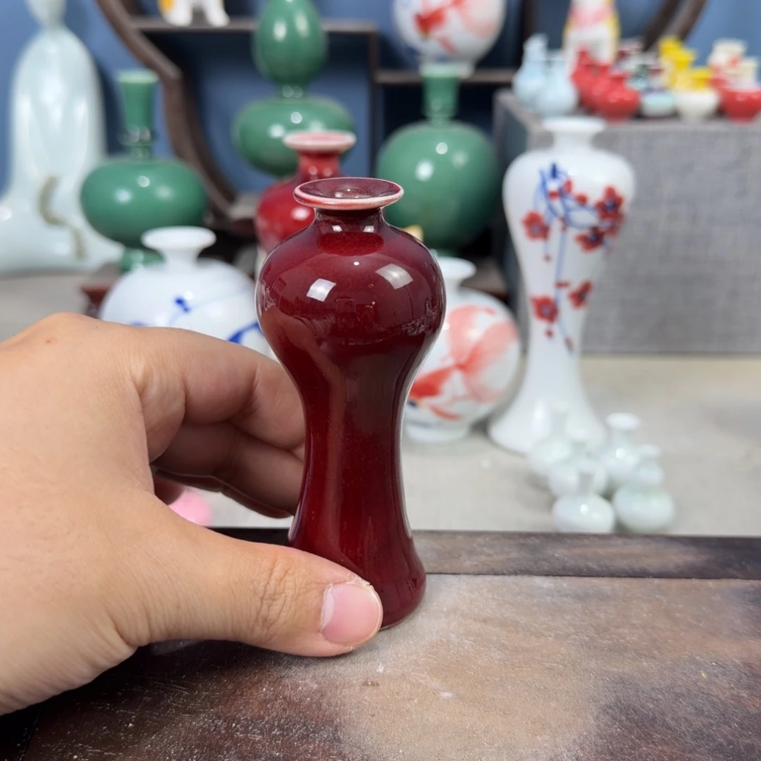 陶瓷手工小花器摆件