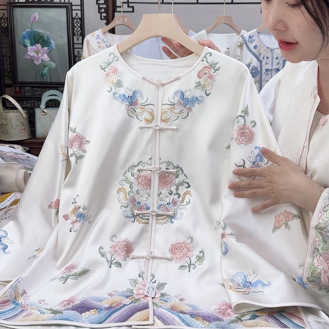 4上新苏绣太太服太太服