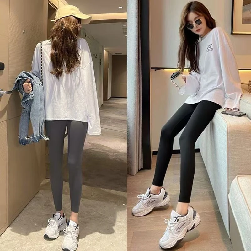 【春季塑性芭比裤】高腰收腹紧身无痕底裤芭比薄款女