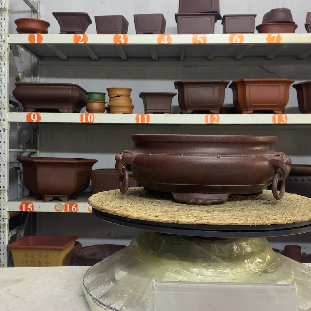 花盆紫砂精品紫砂花盆包邮