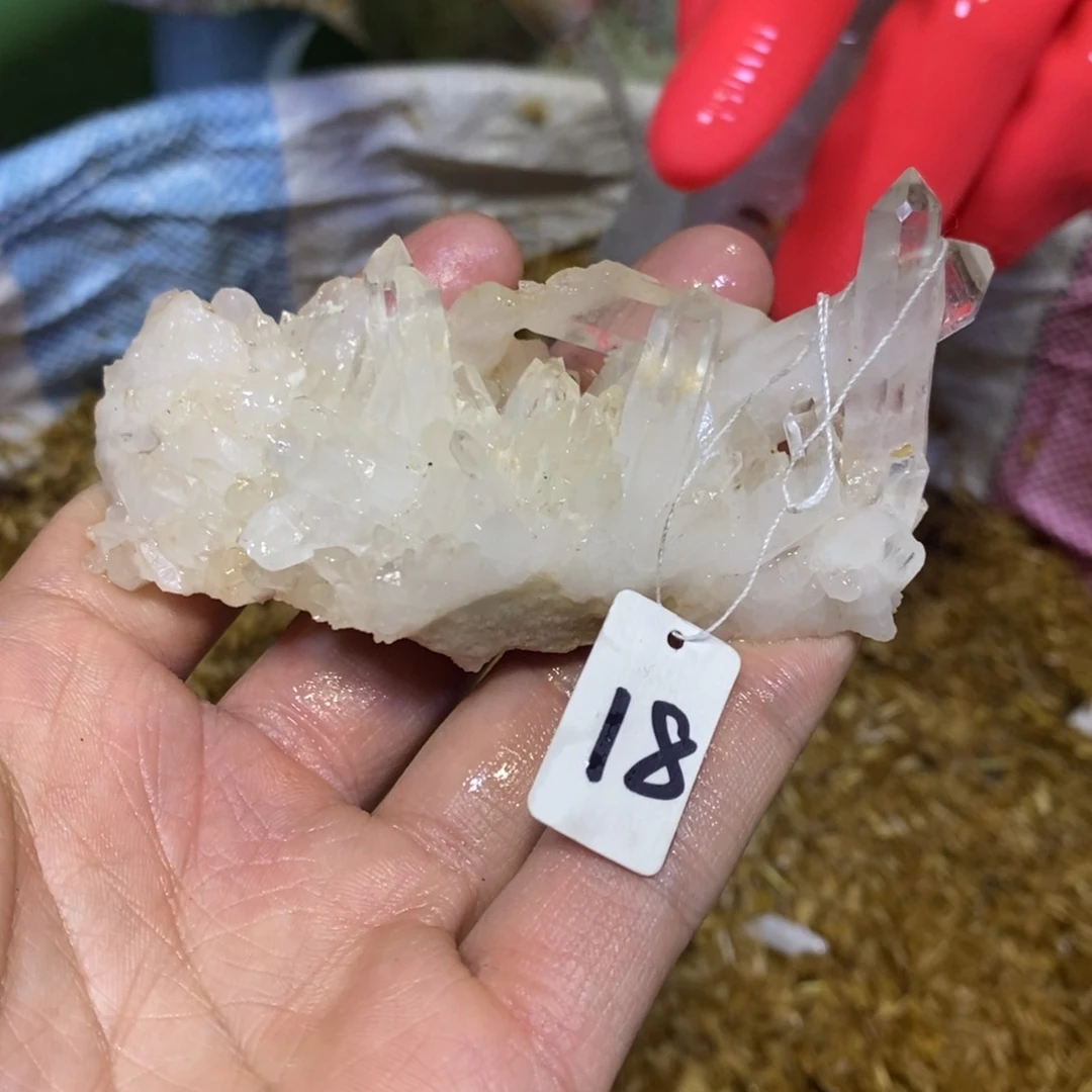 水晶水晶原石摆件未镶嵌