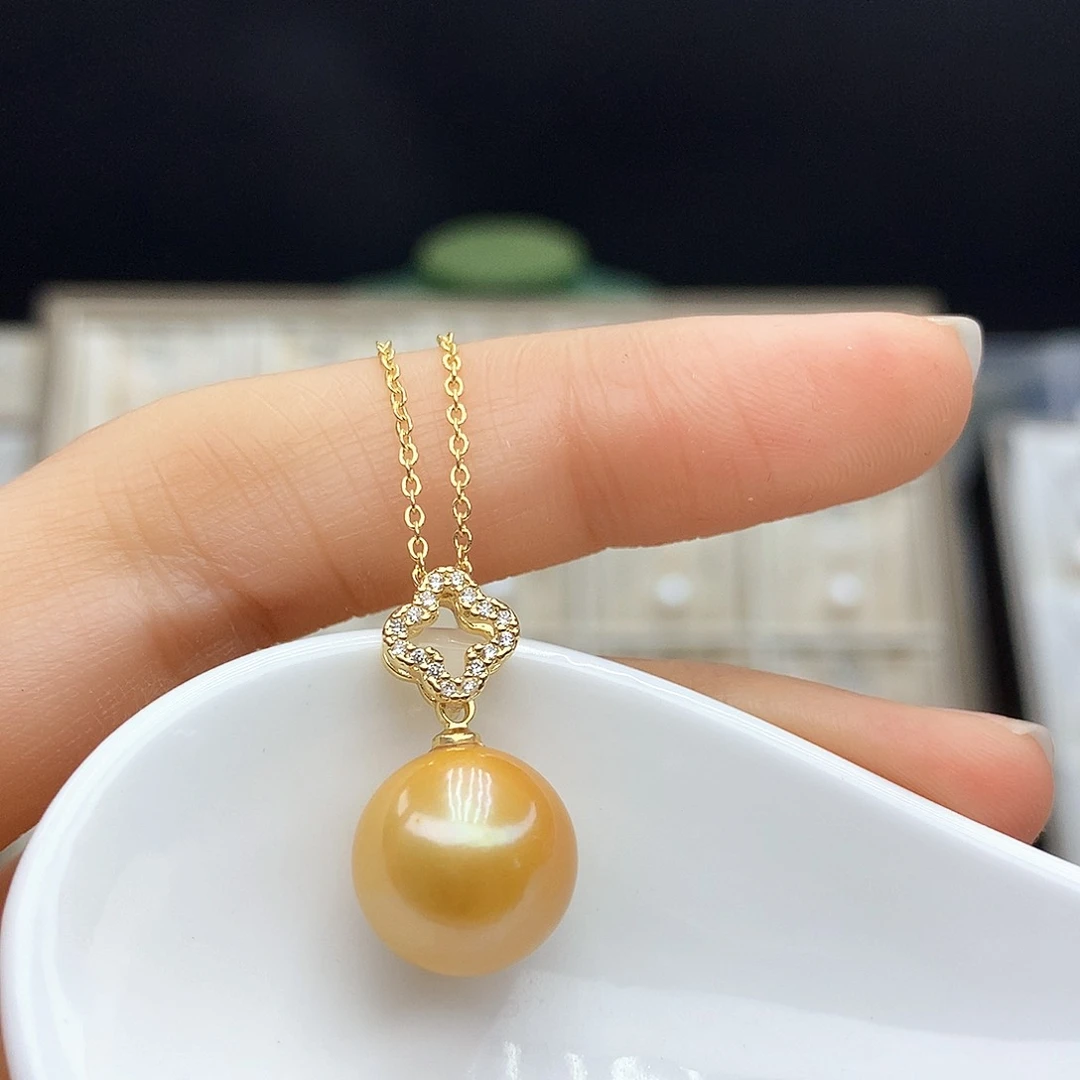 淡水珍珠合金颈饰