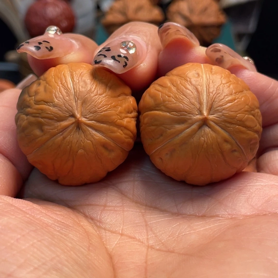 把件文玩核桃南瓜三棱