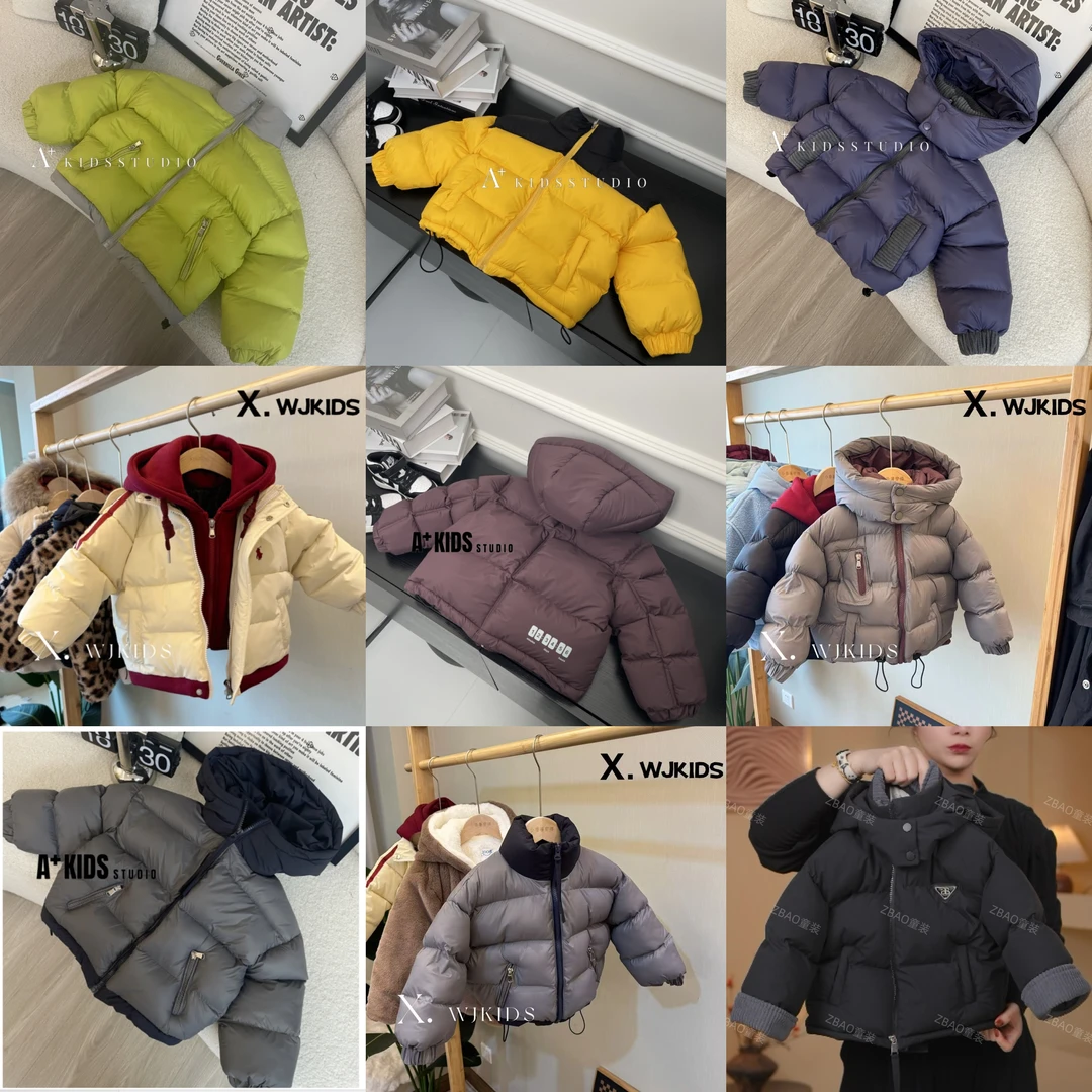 【小番薯】男女童棉服2025男女童韩版洋气棉袄冬季时尚棉衣加厚外套