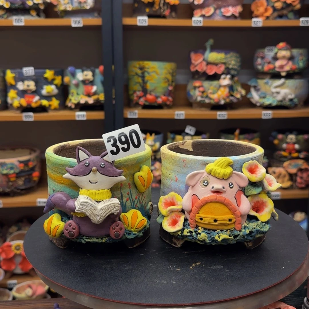 【闪购商品】粗陶手捏