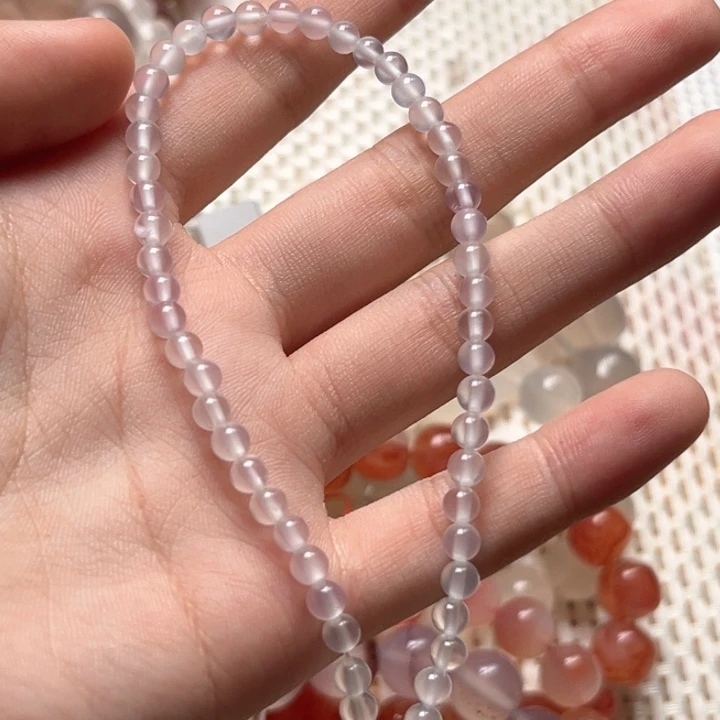 玛瑙/玉髓手链未镶嵌奕*