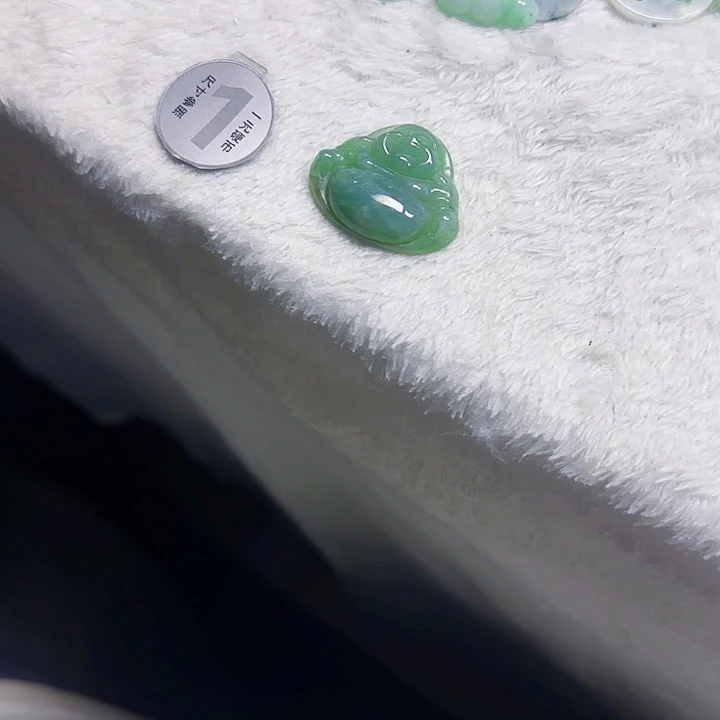 翡翠未镶嵌颈饰发错