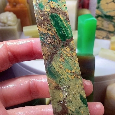 老挝石绿四川的绿