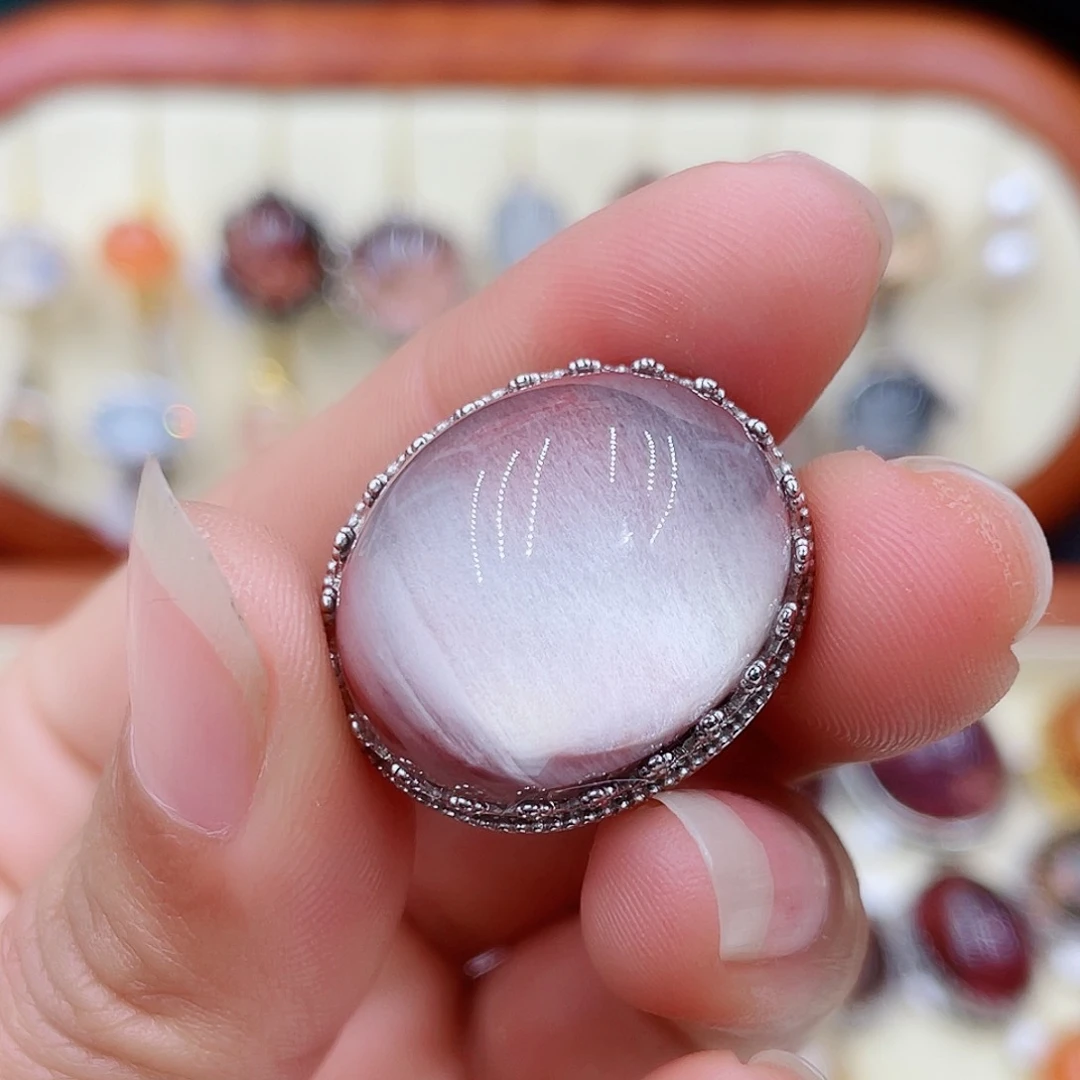 水晶磨合银S925镶嵌机***孟磨合