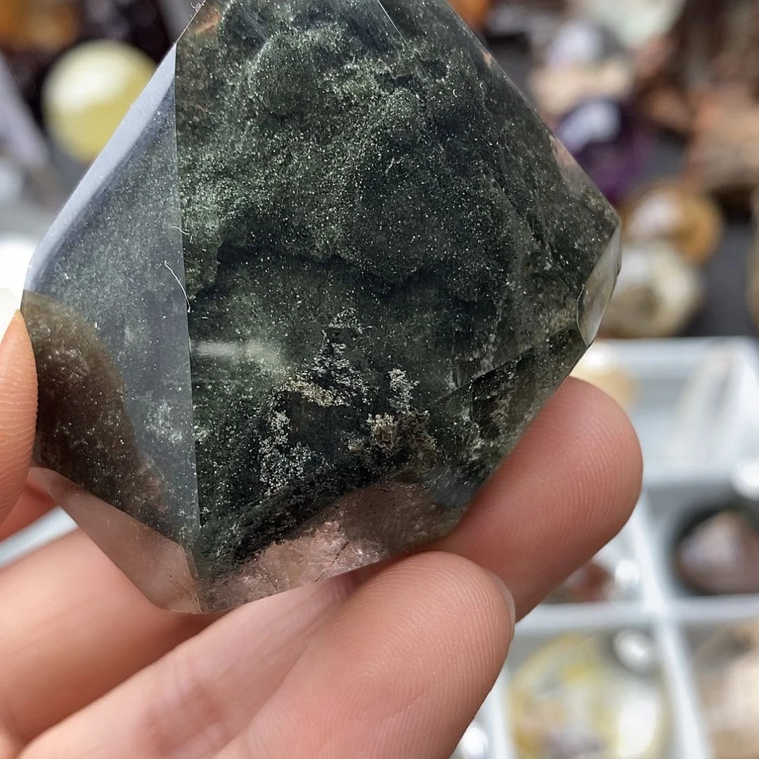 水晶珠宝半成品未镶嵌不****现