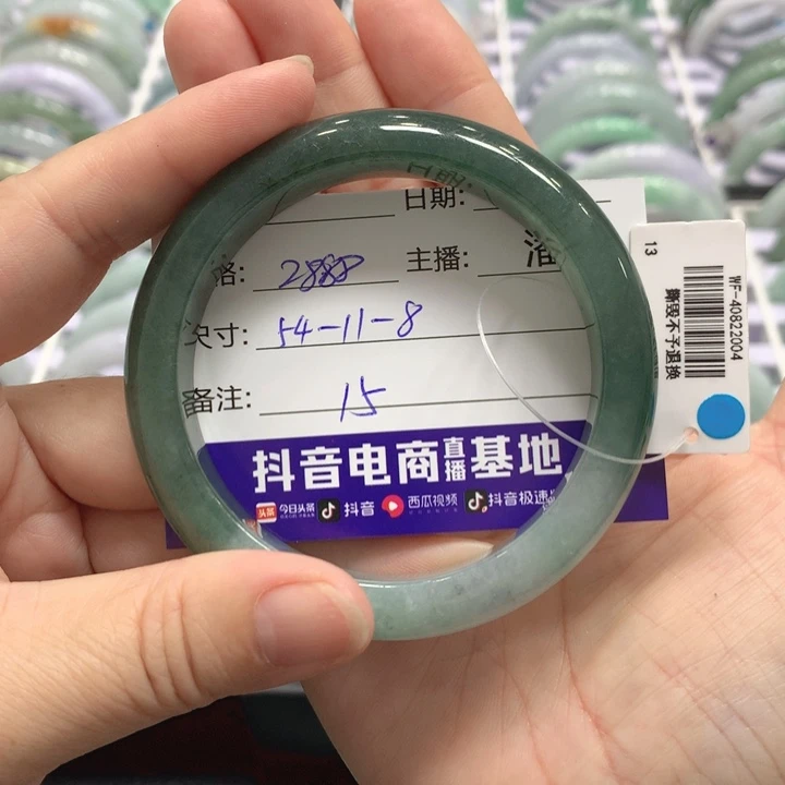 翡翠未镶嵌手镯15