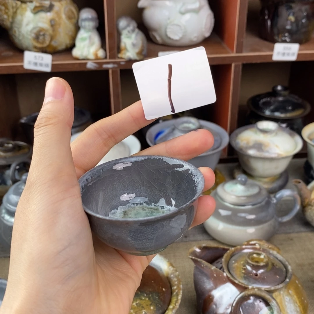 高白一口杯-一起喝茶