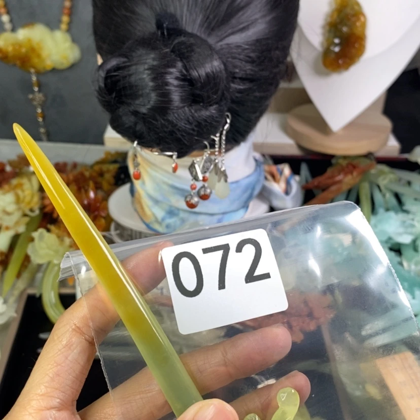 【闪购商品】岫玉发饰未镶嵌如**行
