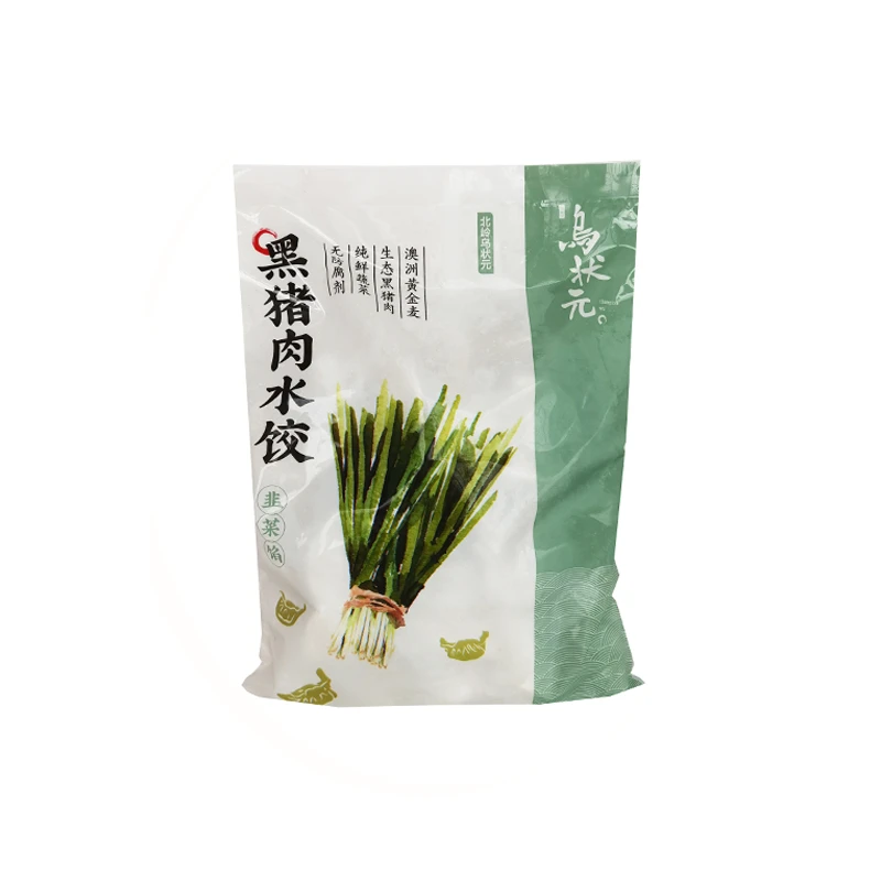 袋装-韭菜黑猪肉水饺800g