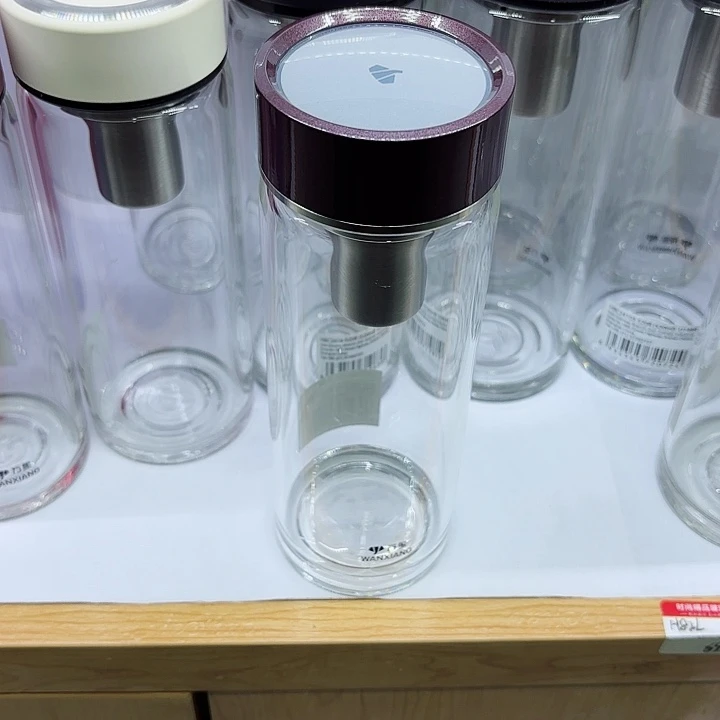 万象品牌单层玻璃杯U167紫
