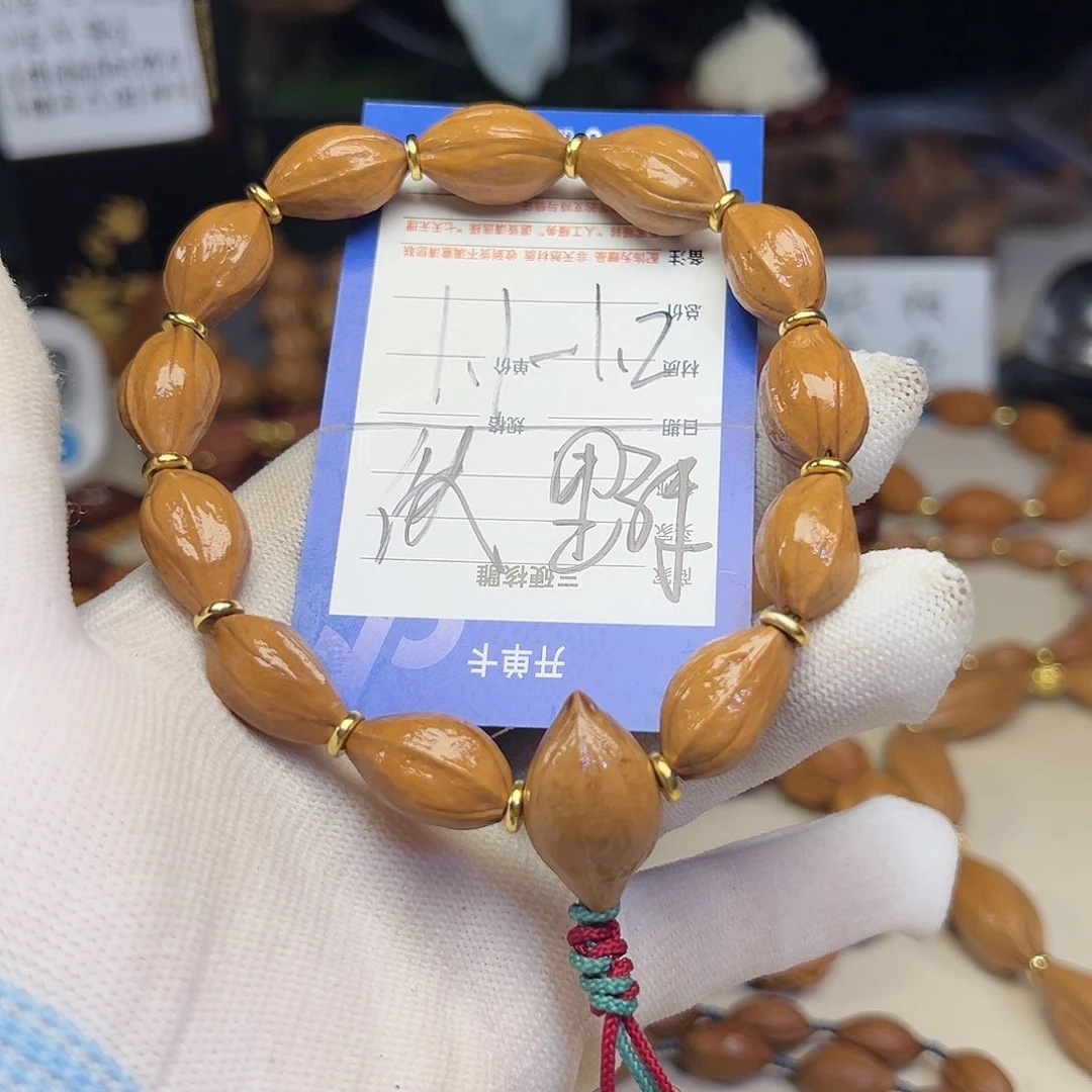 橄榄核手串/手链橄榄核雕刻手工艺品