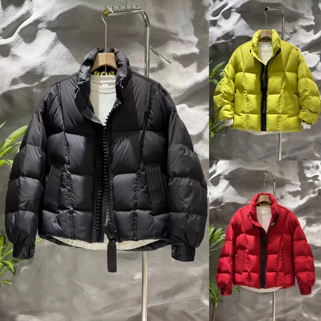 泡芙羽绒大拉链潮牌高克重加厚痞帅时尚外套