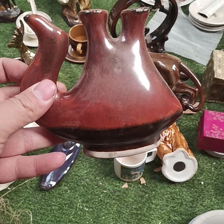 摆件，烧制问题都是正常的102微瑕疵