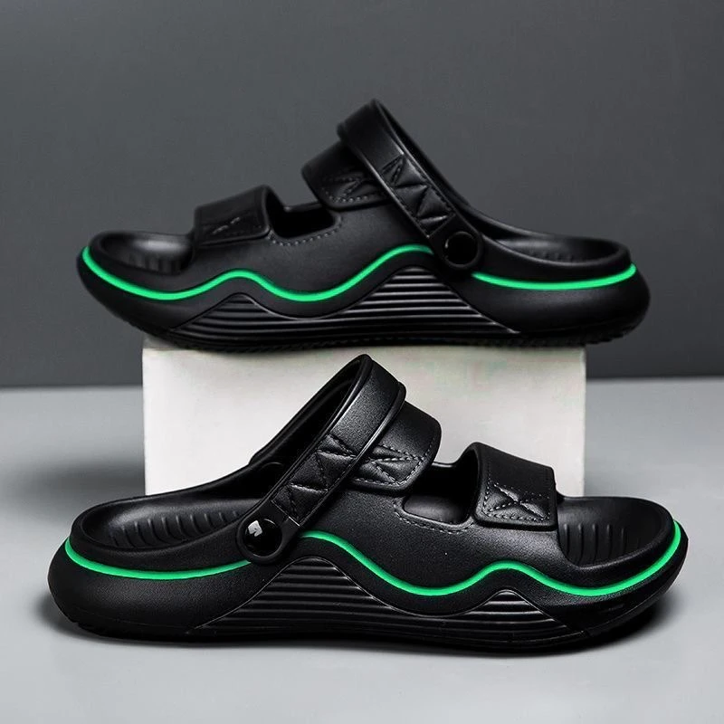 凉鞋男款夏季新款外穿防滑两用涉水司机开车休闲沙滩拖鞋男士夏天