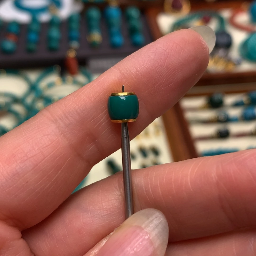 22K金镶嵌绿松石配饰