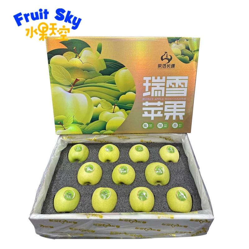 瑞雪苹果礼盒（金色）