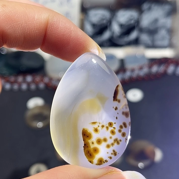 玛瑙/玉髓未镶嵌吊坠(不含链)