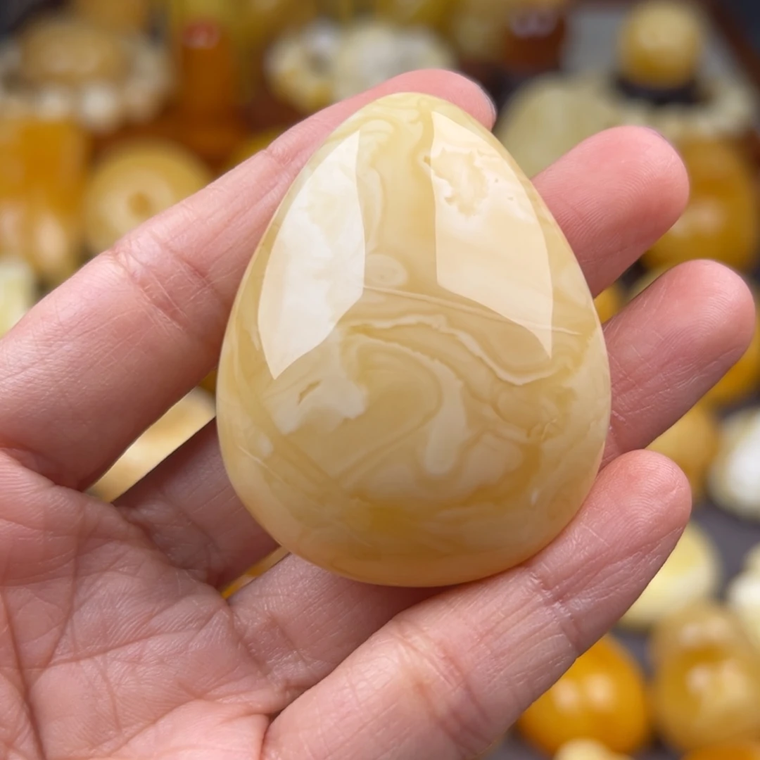 琥珀裸石未镶嵌纯天然琥珀蜜蜡无优化