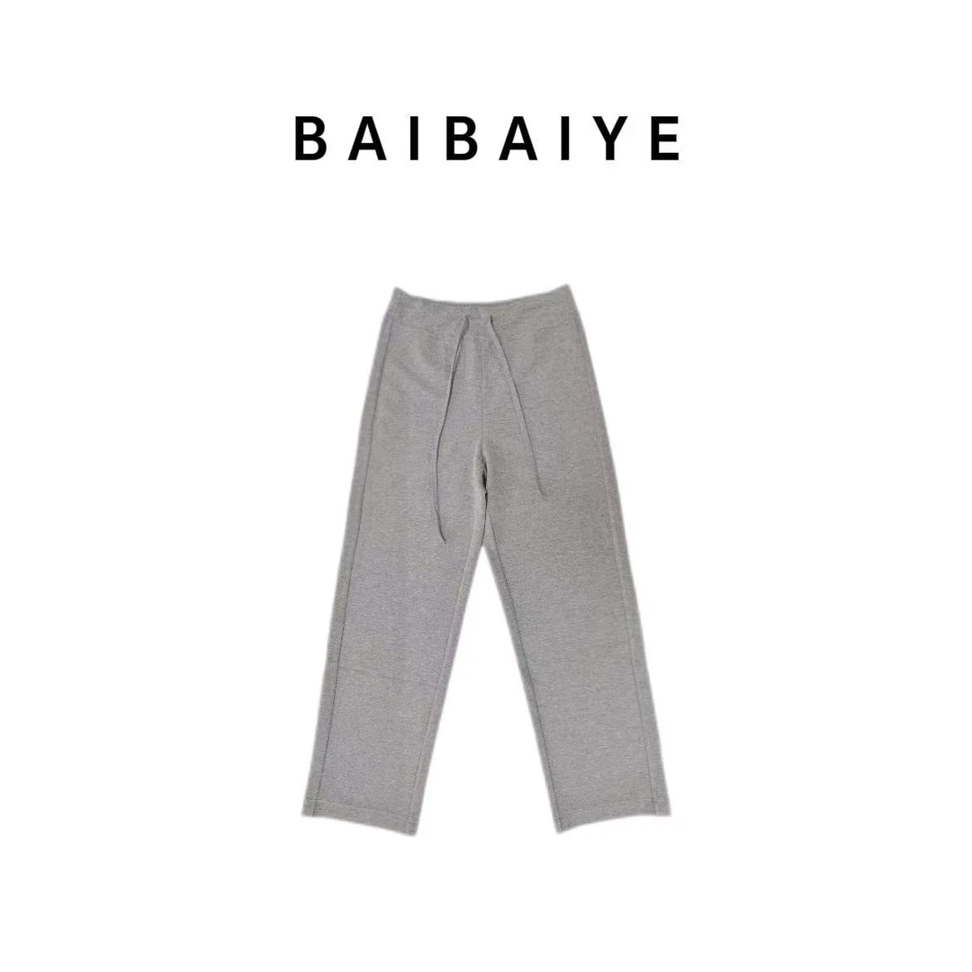 纸片休闲裤卫裤【BAIBAIYE】Z25FN018