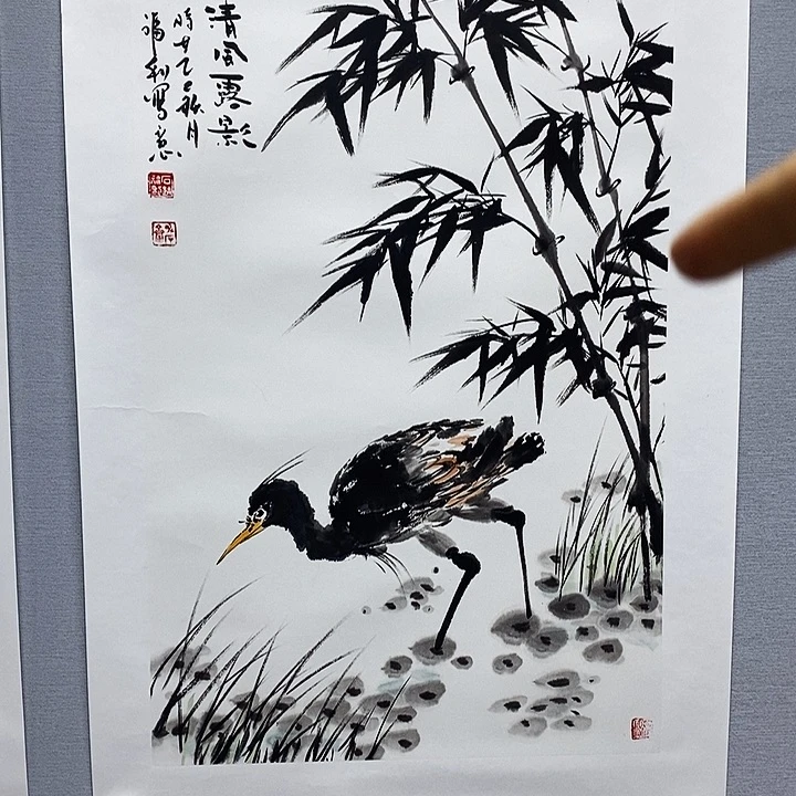 国画亲笔手绘原创