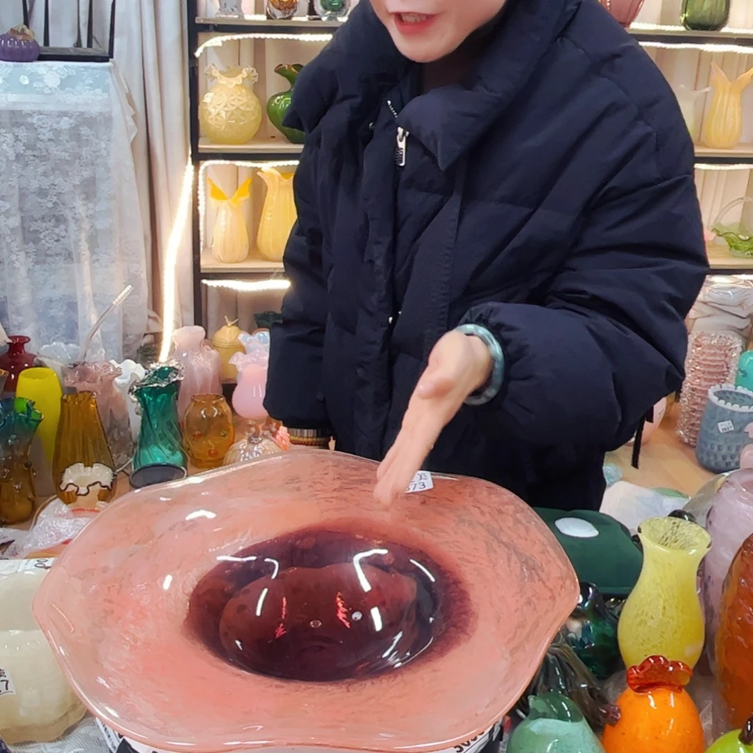 0373 家悦琉璃工艺品不完美