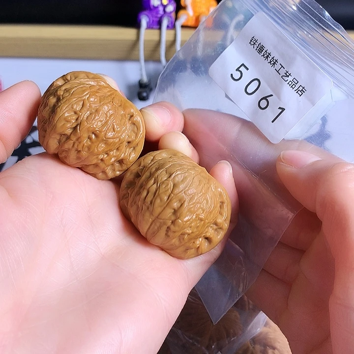 文玩核桃把件铁锤40➕微修