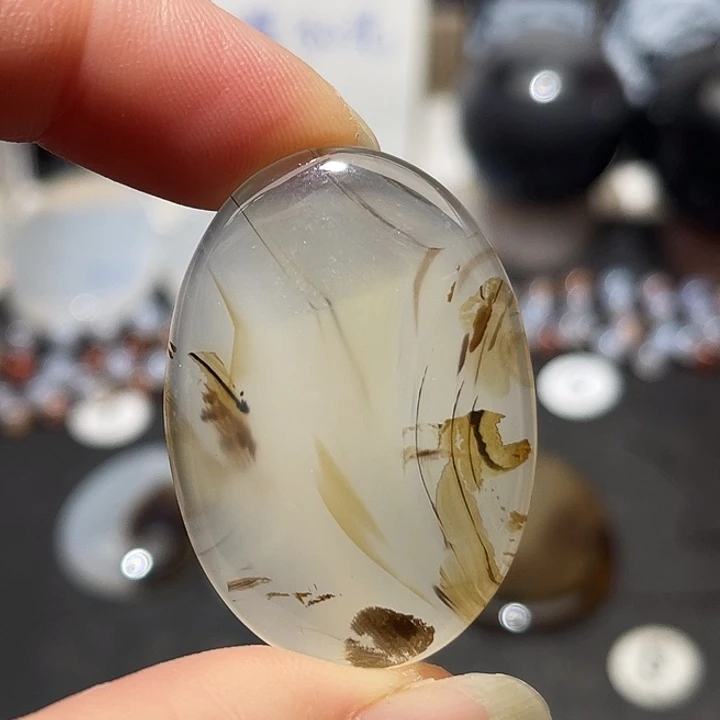 玛瑙/玉髓未镶嵌吊坠(不含链)