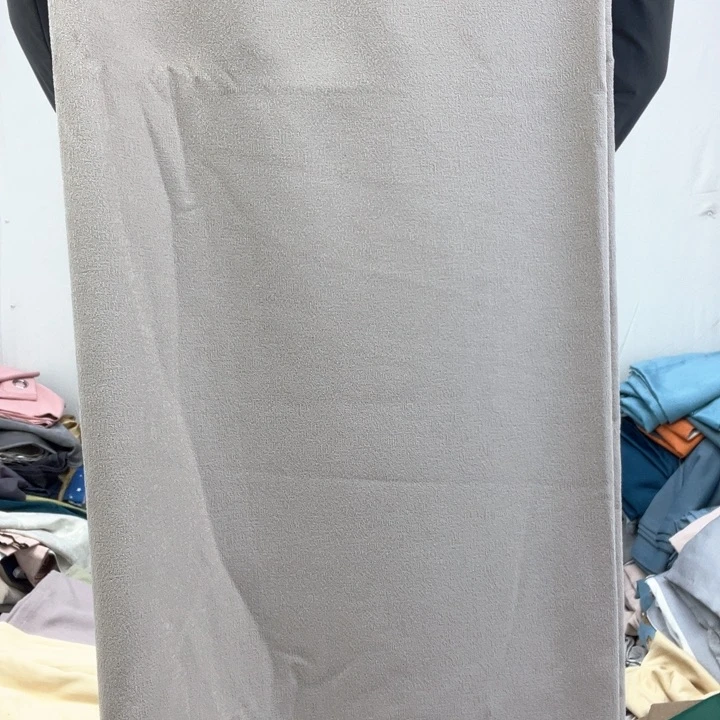 棉4米对开奶茶色挂钩高度2.4米