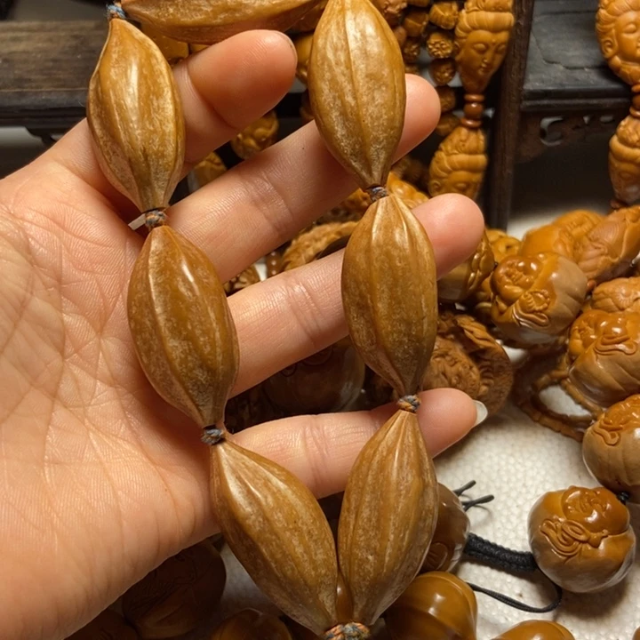【闪购商品】橄榄核手串/手链包衣素核