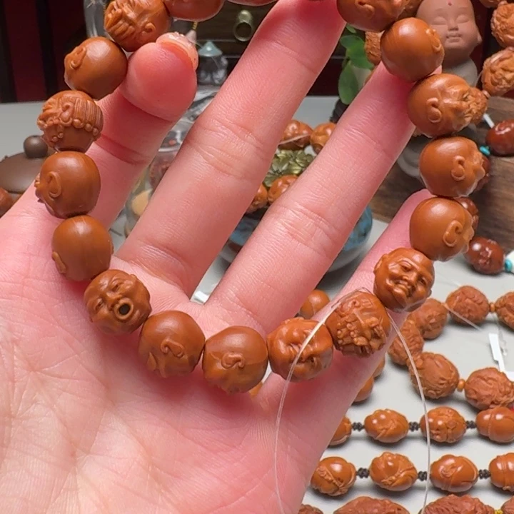 手串/手链橄榄核罗汉1.1铁