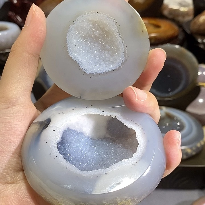 水晶未镶嵌摆件聚宝盆