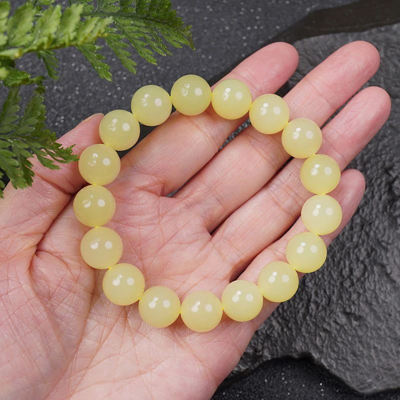 天然新疆若羌黄口卡12手串假一罚万一物一证拍一发一