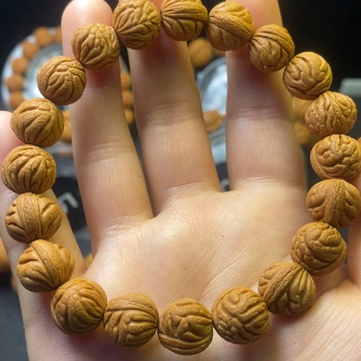 桃核吊坠秦岭山野生桃核