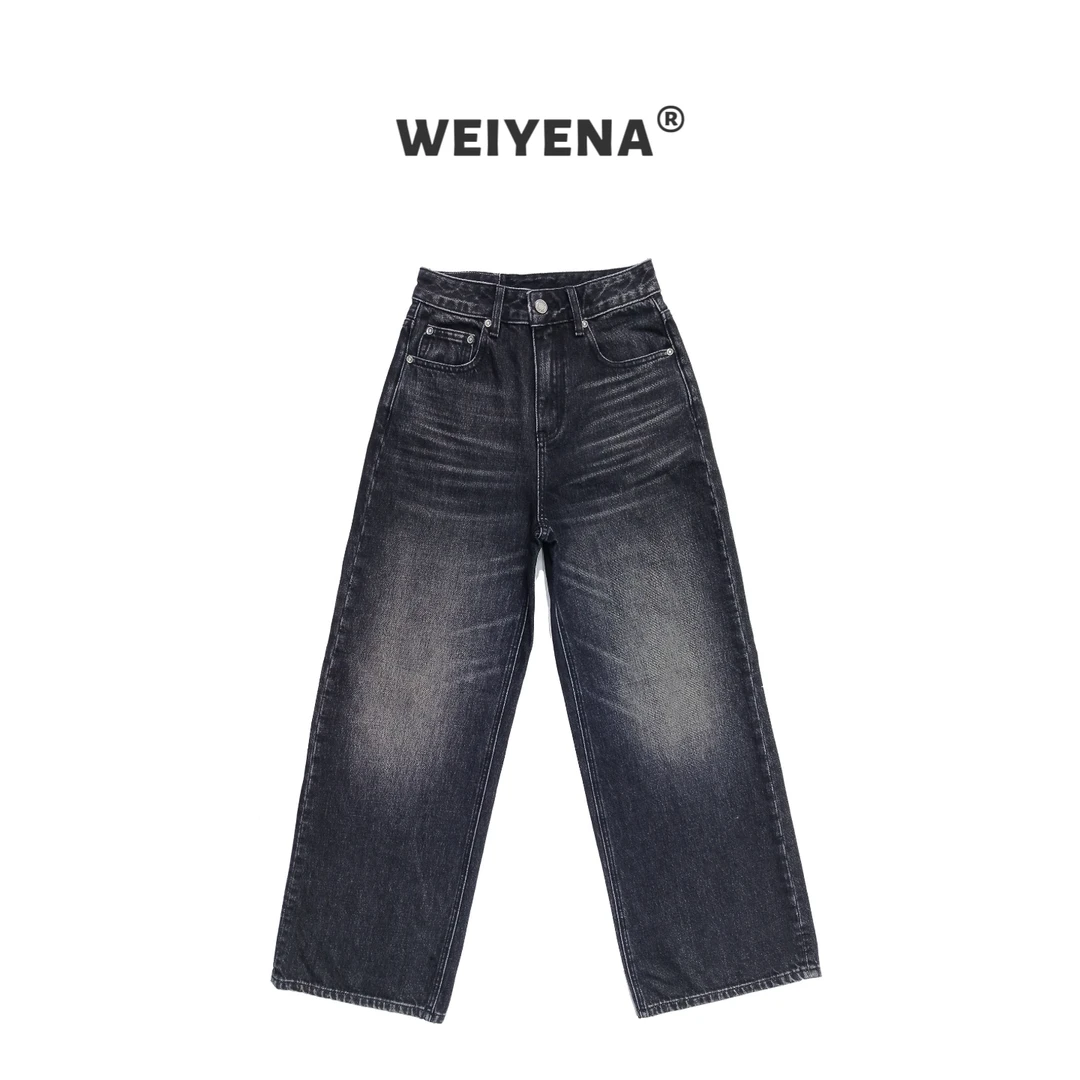 【WEIYENA】 FSZ家VJC轻奢土耳其宽松直筒阔腿大牛牛仔裤复古时尚