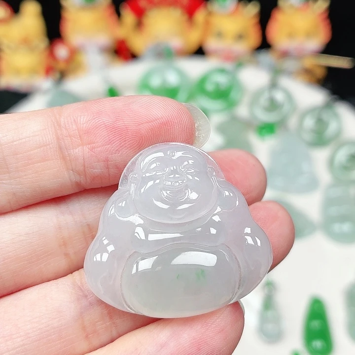 颈饰未镶嵌翡翠缅甸天然A货翡翠