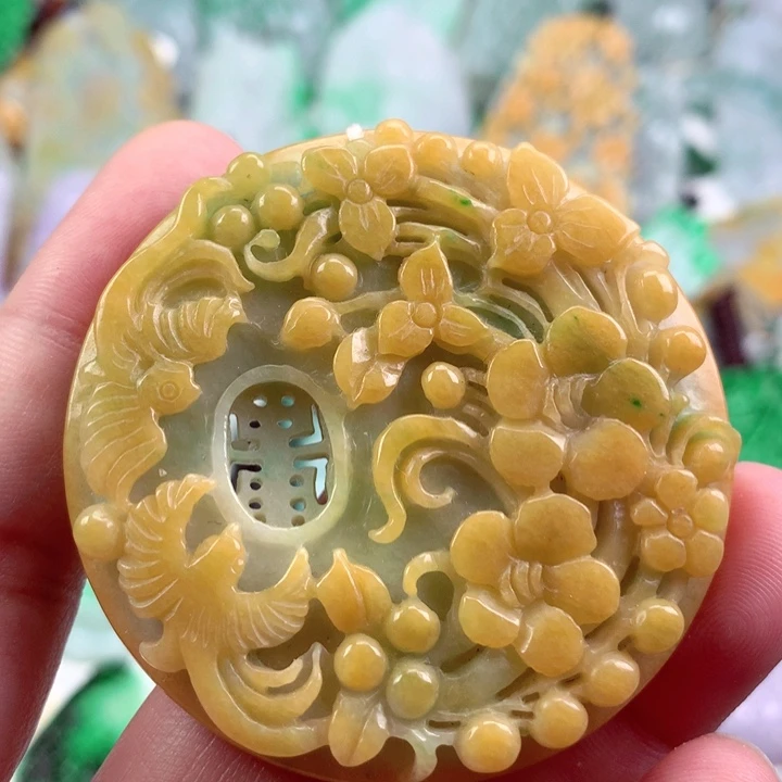 吊坠(不含链)未镶嵌翡翠