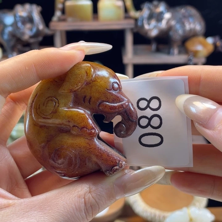 和田玉（糖玉）未镶嵌挂件