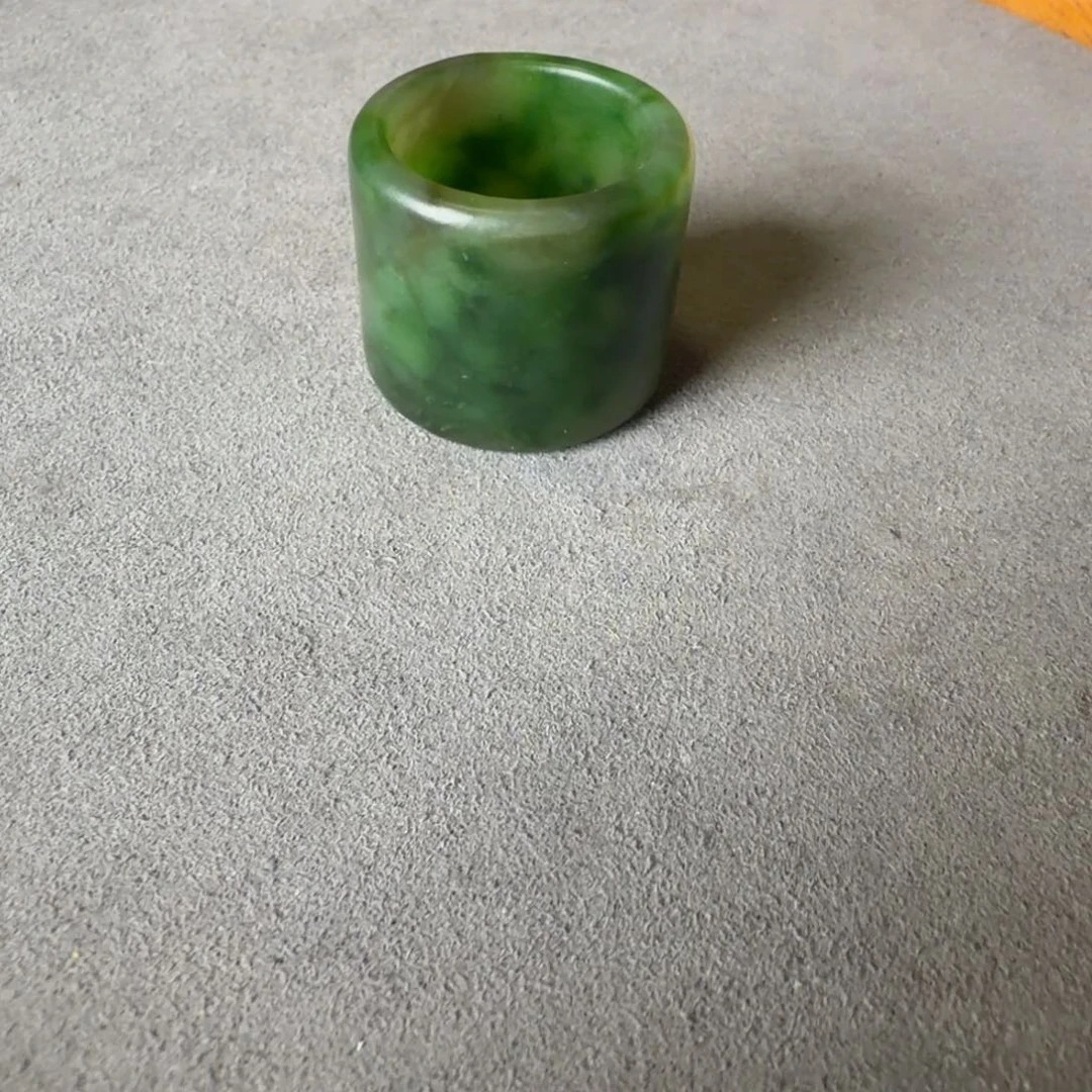 和田玉（碧玉）未镶嵌戒指