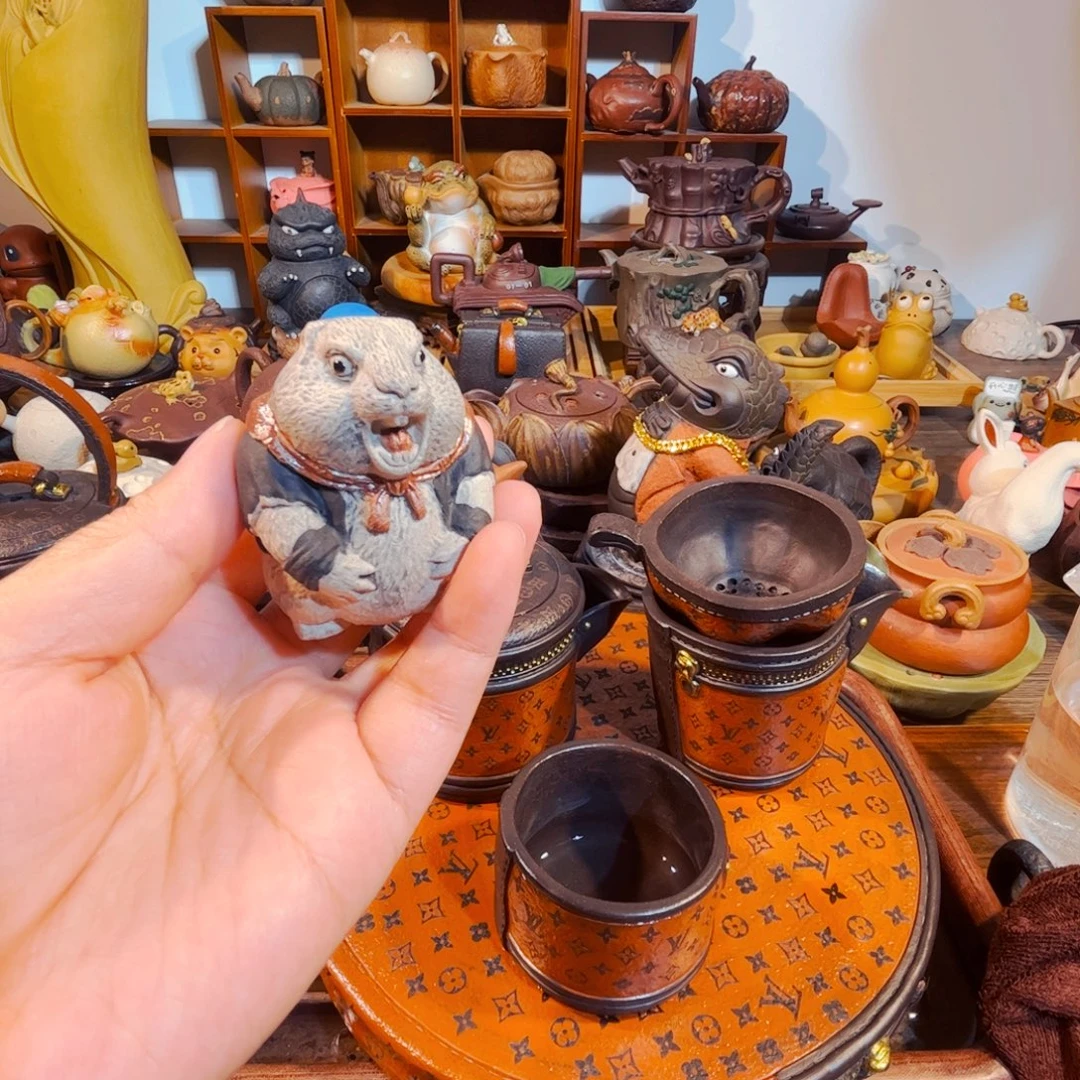 紫砂茶叶盒纯手工制作过程就是