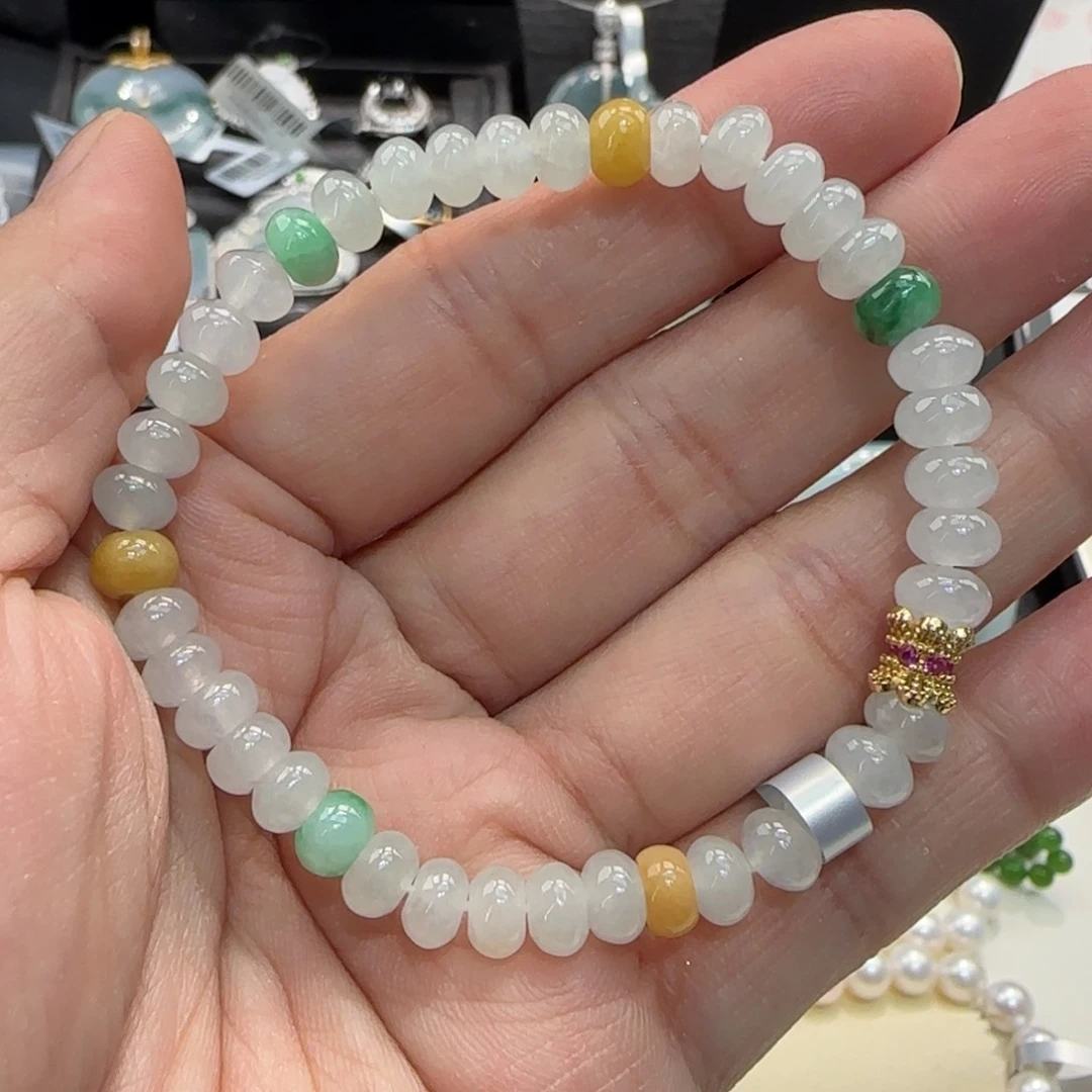 未镶嵌手串翡翠翡翠手串