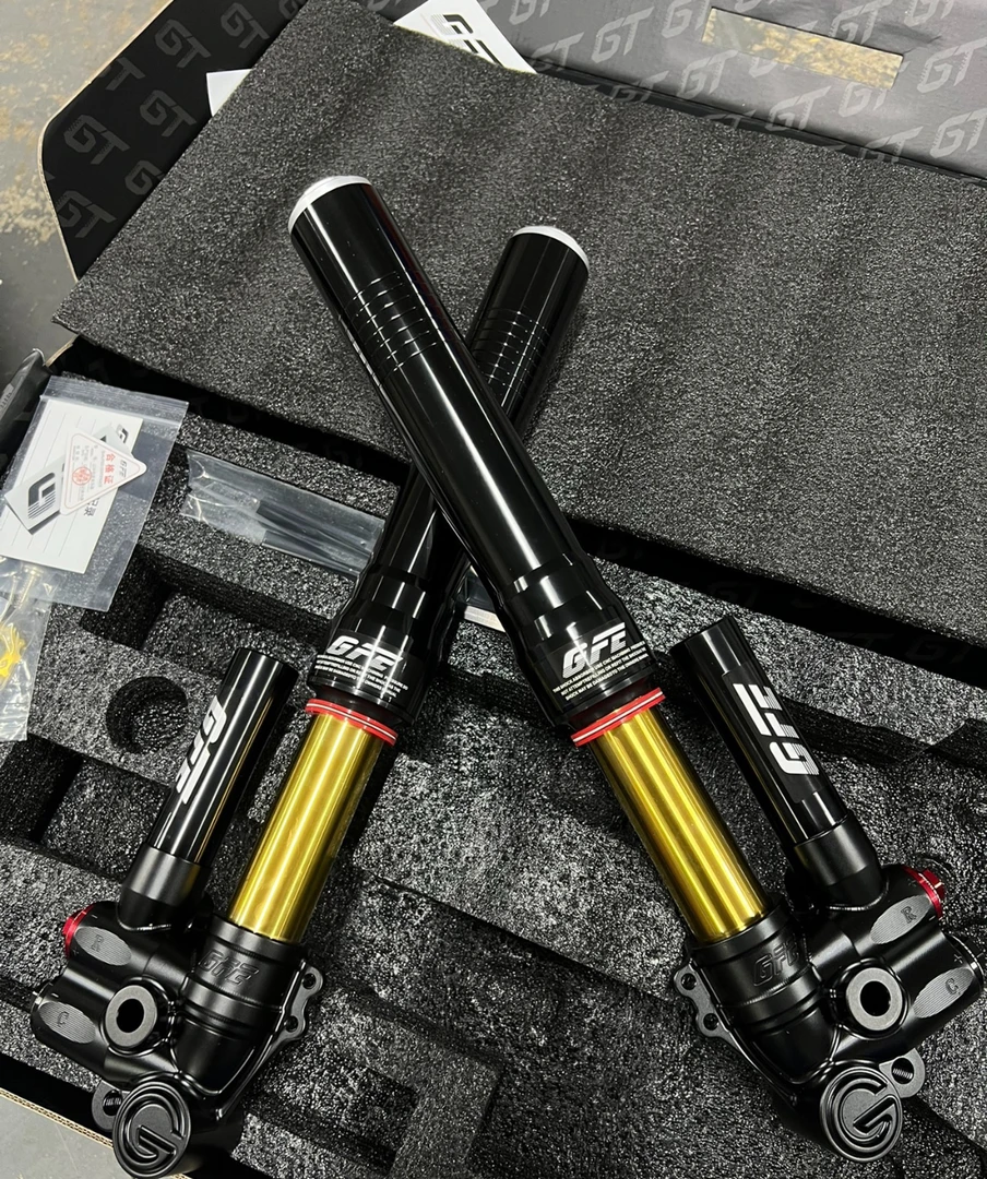 正品GFE狙击者大G真气瓶三可调46芯倒置前减震九号/小牛/极核通用